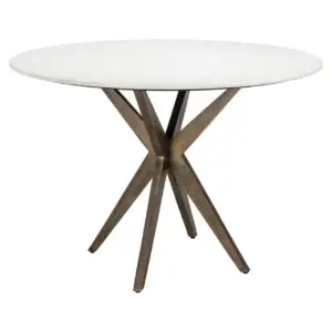- Eettafel Maisy white 114Ø