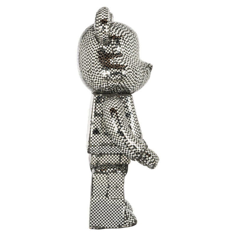 - Decoratief object Bear silver small