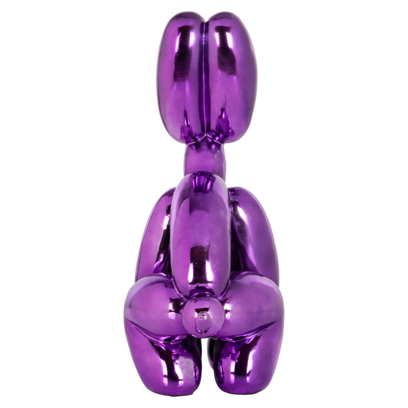 - Decoratief object Dog purple