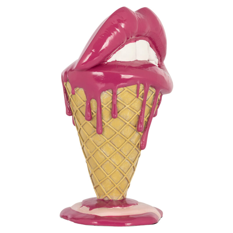 - Decoratief object Lips pink