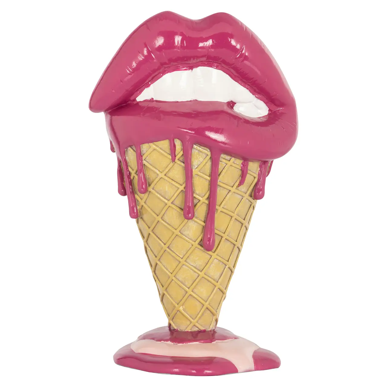 - Decoratief object Lips pink