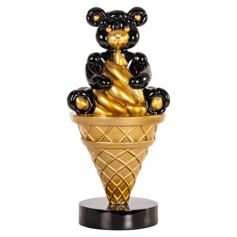 - Decoratief object Harly black/gold