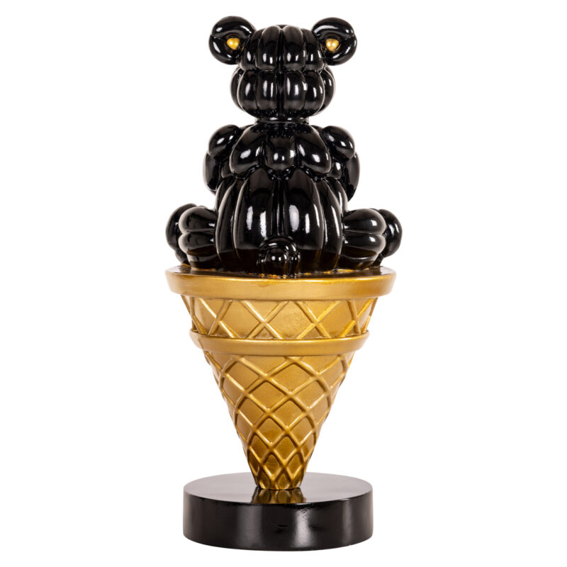 - Decoratief object Harly black/gold
