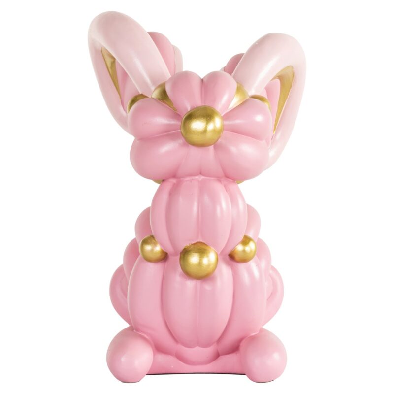 - Decoratief object Rabbit pink