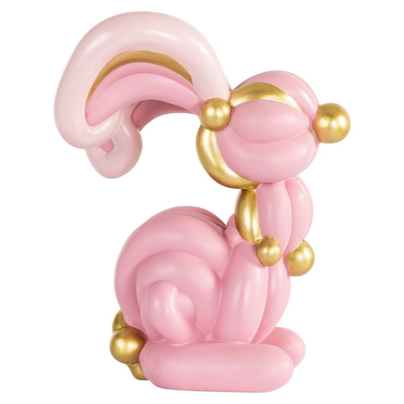 - Decoratief object Rabbit pink
