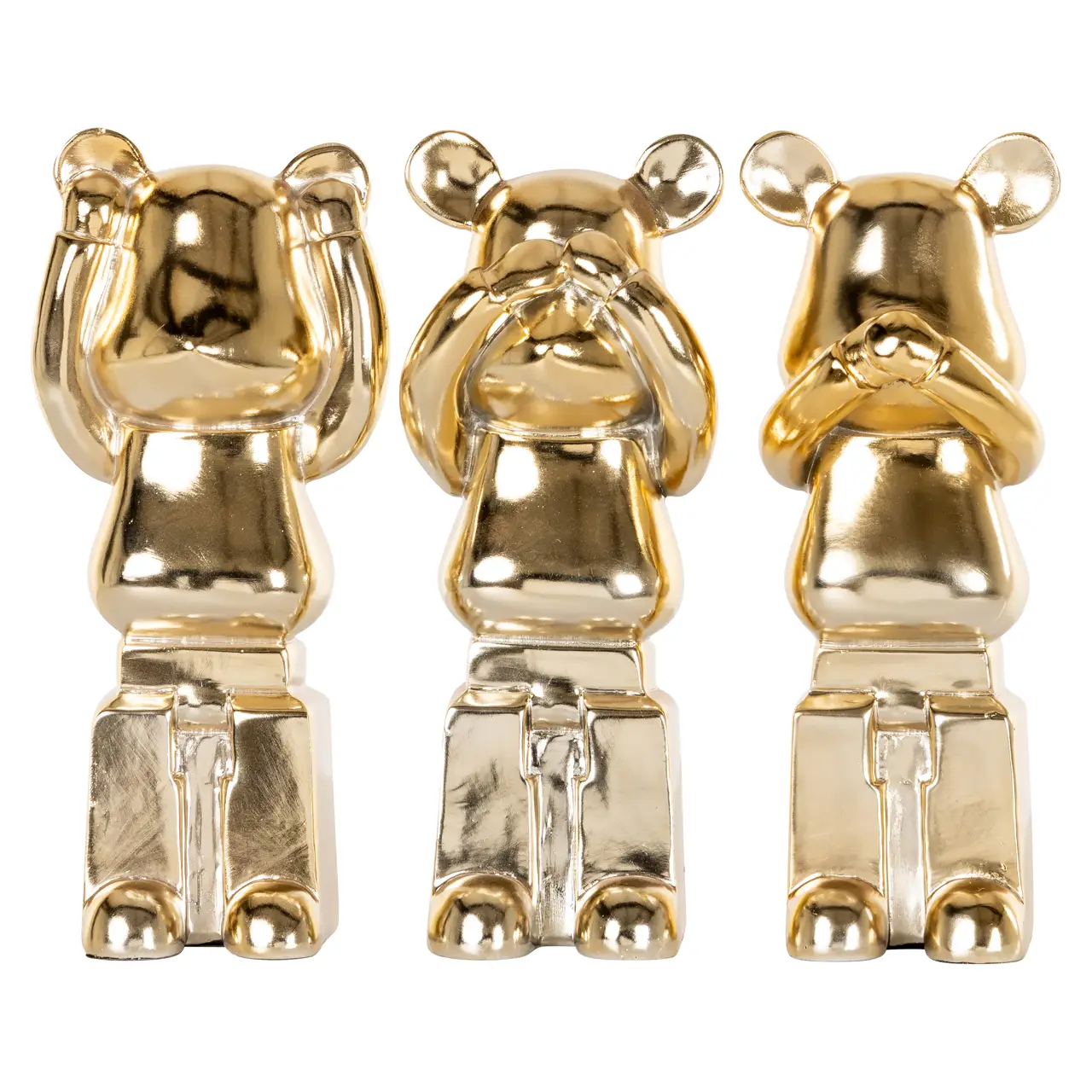 - Decoratief object Berna gold (Set of 3)