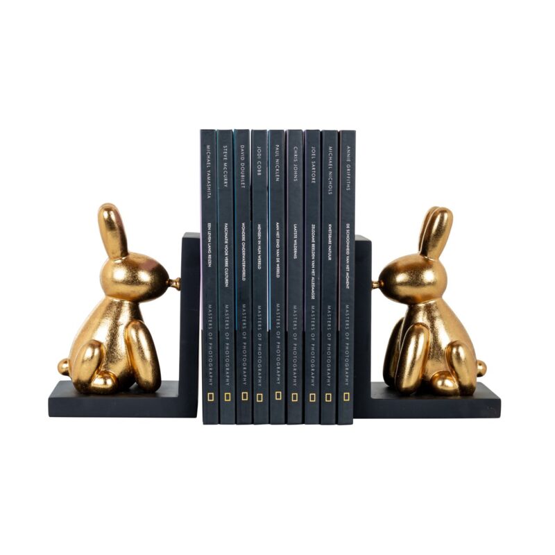 - Boekenstandaards Cony black/gold