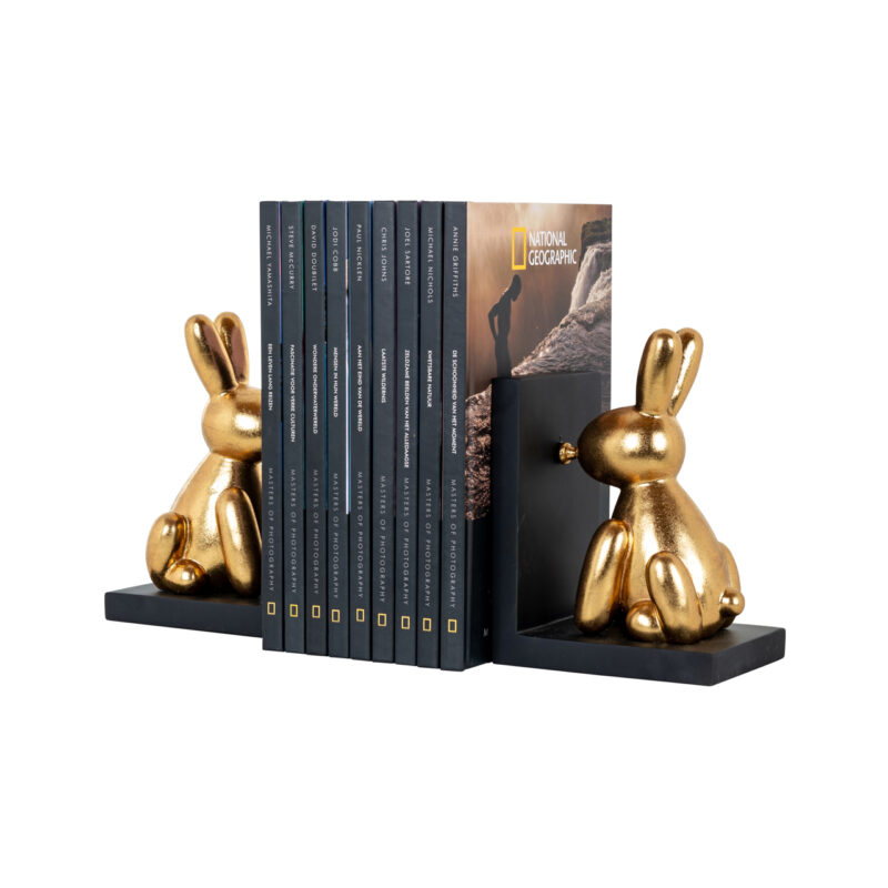 - Boekenstandaards Cony black/gold