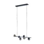 - Hanglamp Bente black smoked