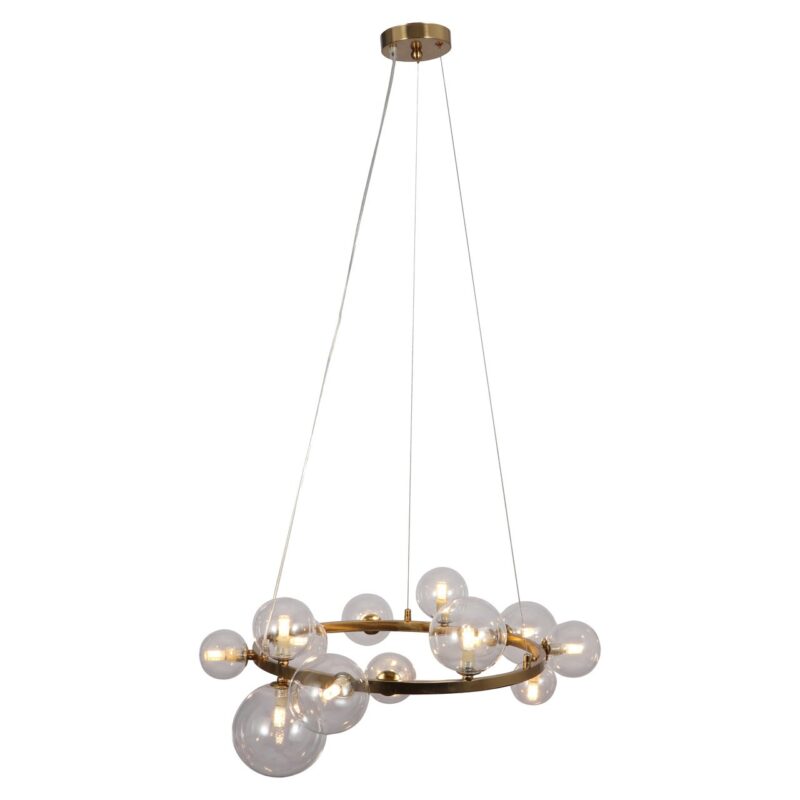 - Hanglamp Yosie brushed gold