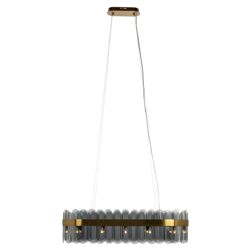 - Hanglamp Julio brushed gold