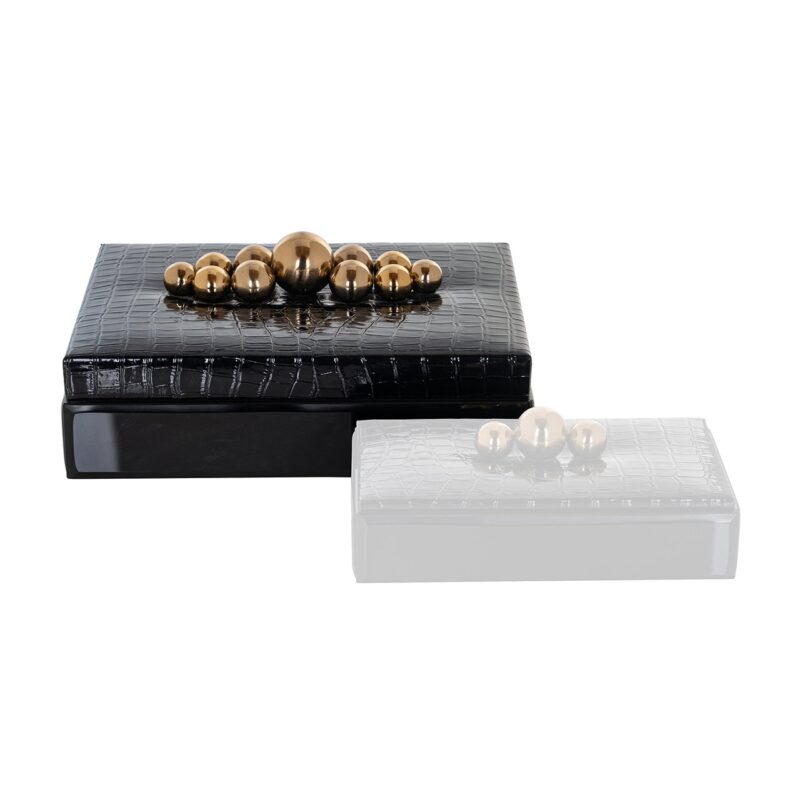 - Opbergdoos Nina black large
