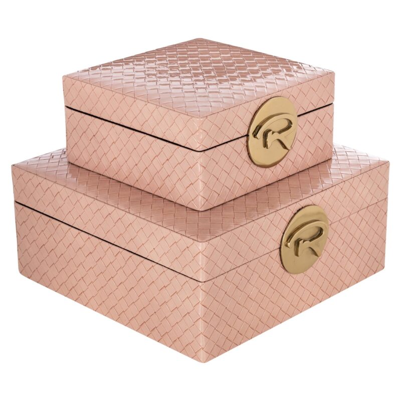- Opbergdoos Rosaly pink
