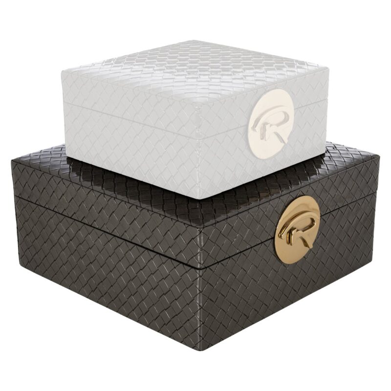 - Opbergdoos Rosaly anthracite large