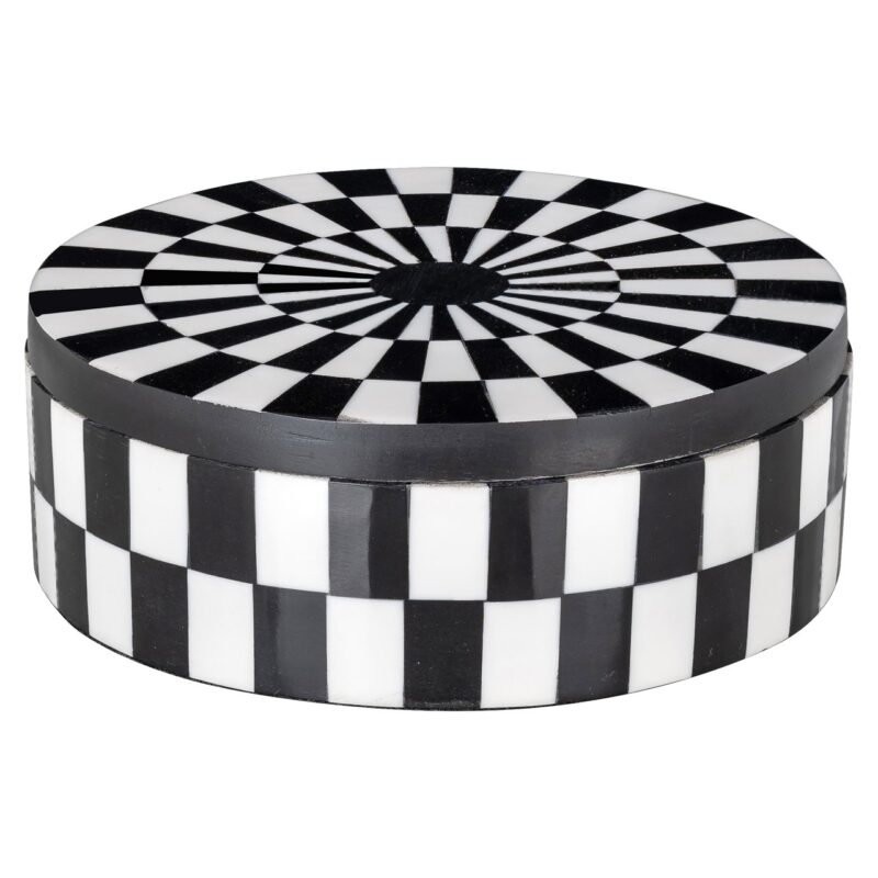 - Opbergdoos Nore black/white