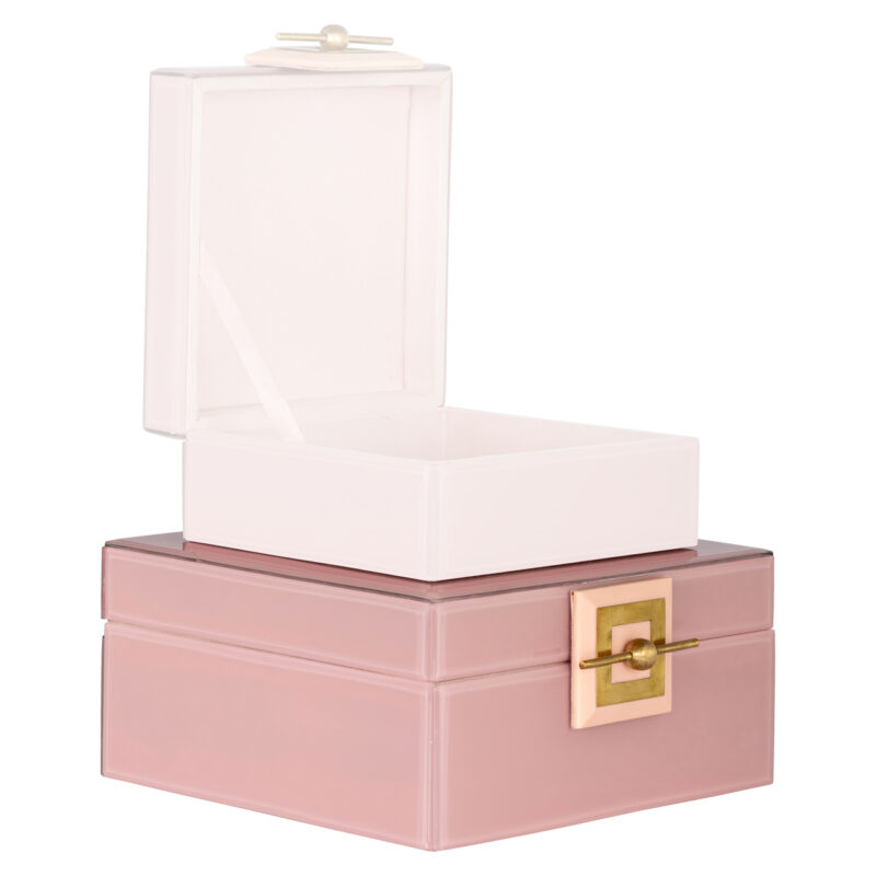 - Opbergdoos Bodine pink large