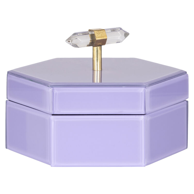 - Opbergdoos Jutta purple small