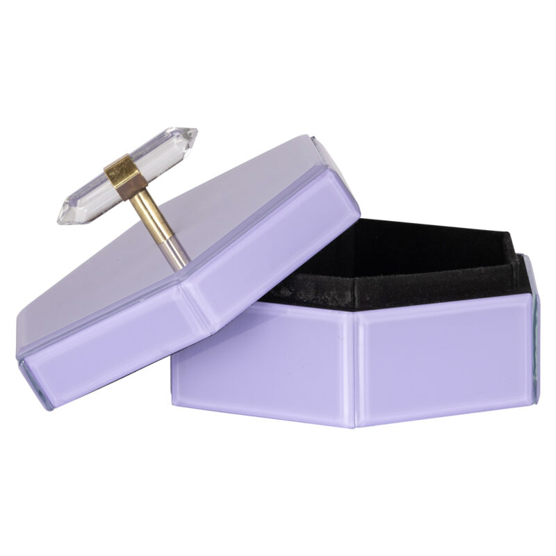 - Opbergdoos Jutta purple small