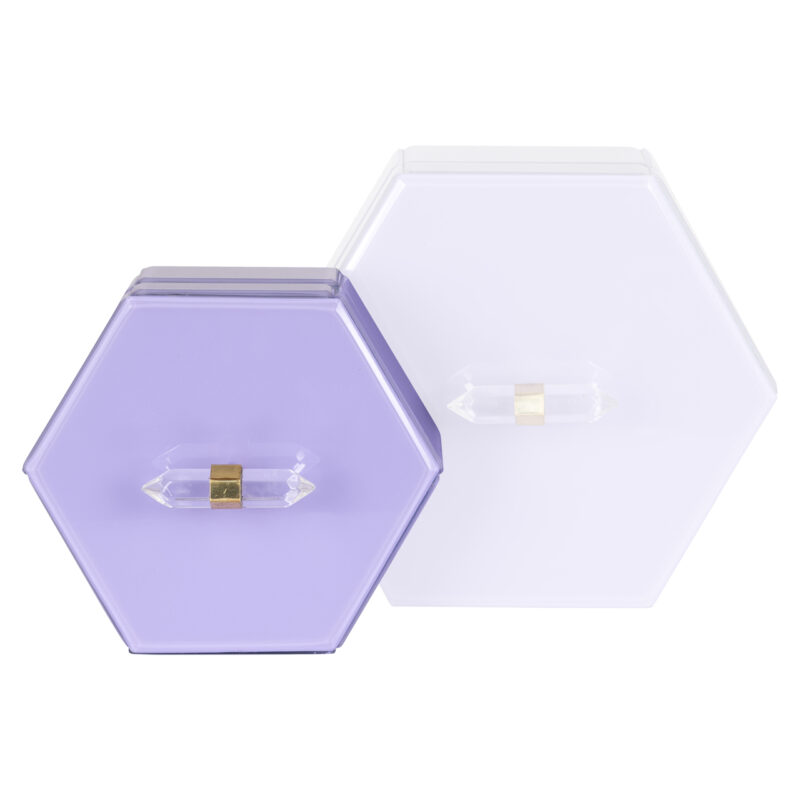 - Opbergdoos Jutta purple small