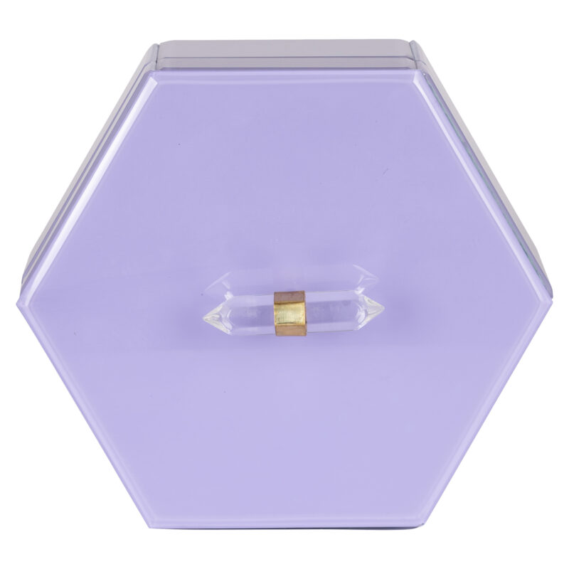 - Opbergdoos Jutta purple large