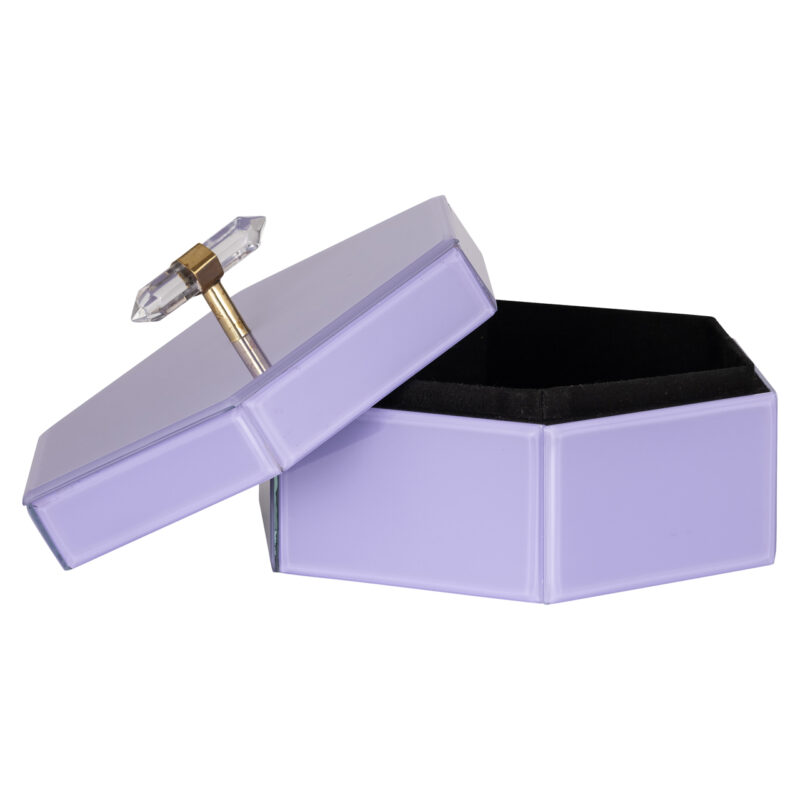 - Opbergdoos Jutta purple large