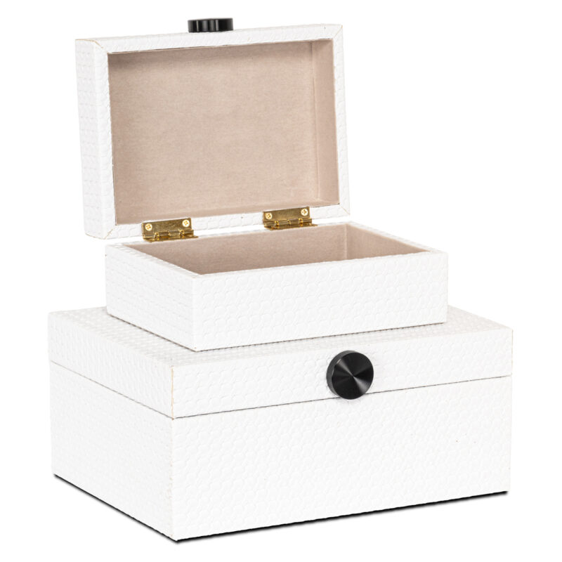 - Opbergdoos Myrth white large