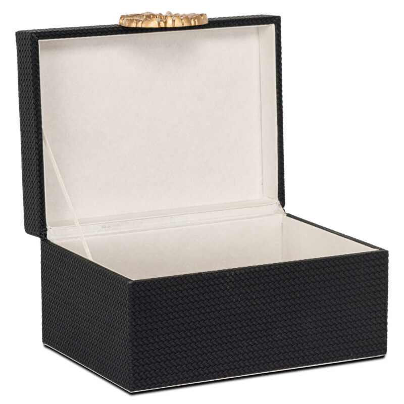 - Opbergdoos Amal black/gold large