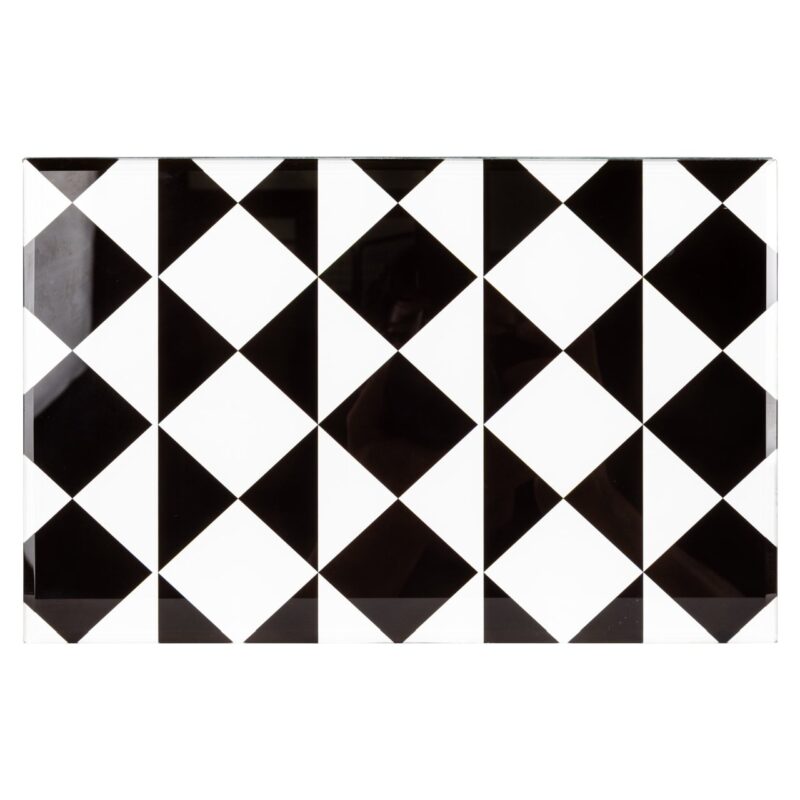 - Opbergdoos Silas black/white large