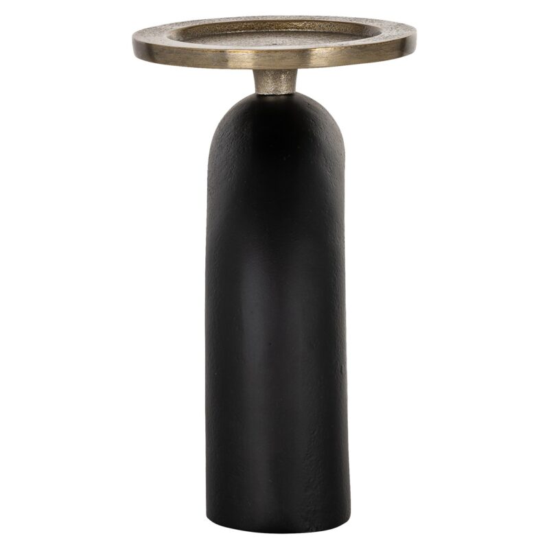 - Kandelaar Livi black/gold small