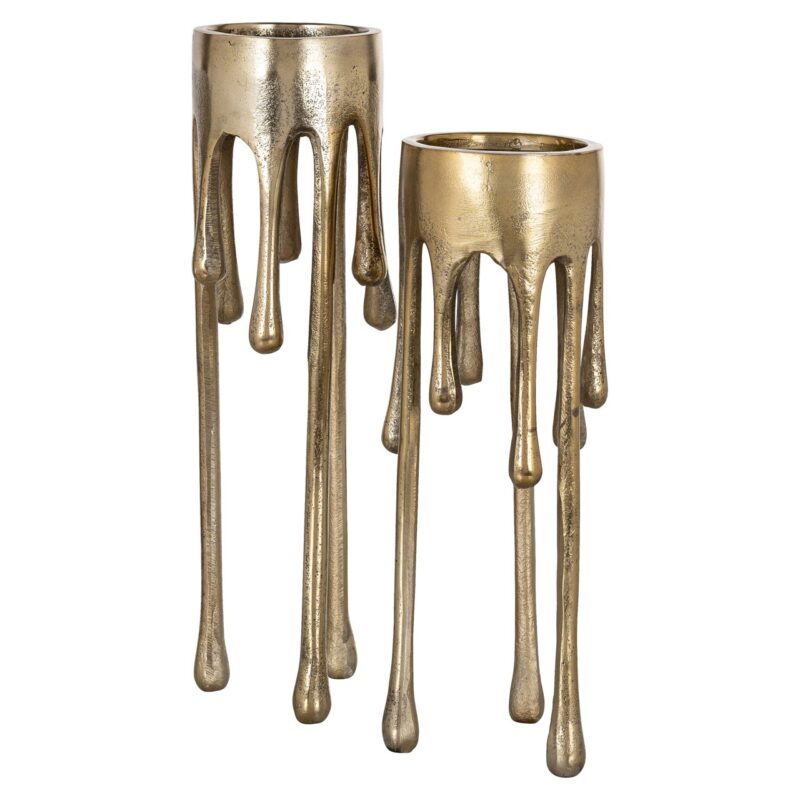 - Kandelaar Lorin brushed gold small