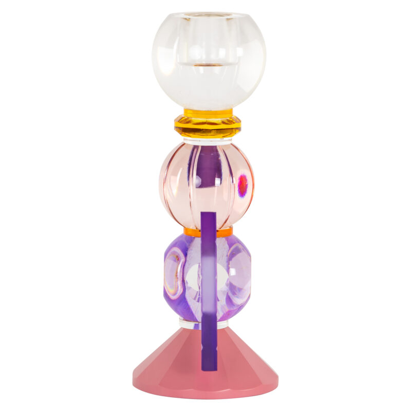 - Kandelaar Liony pink