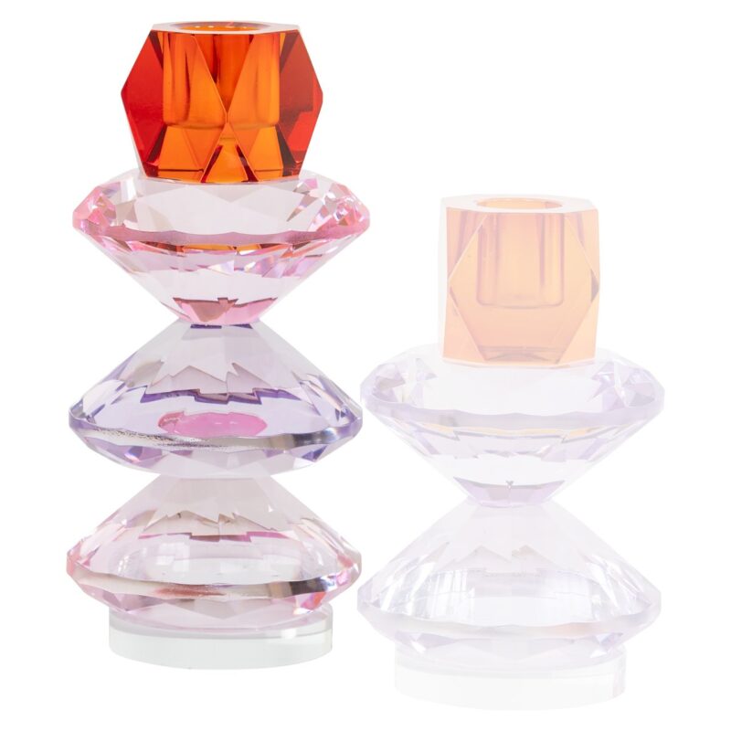 - Kandelaar Yalena pink large