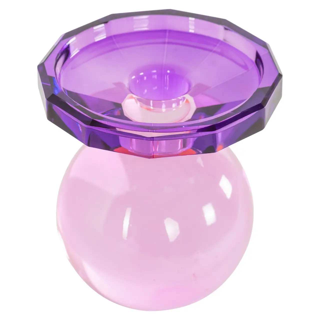 - Kandelaar Una pink