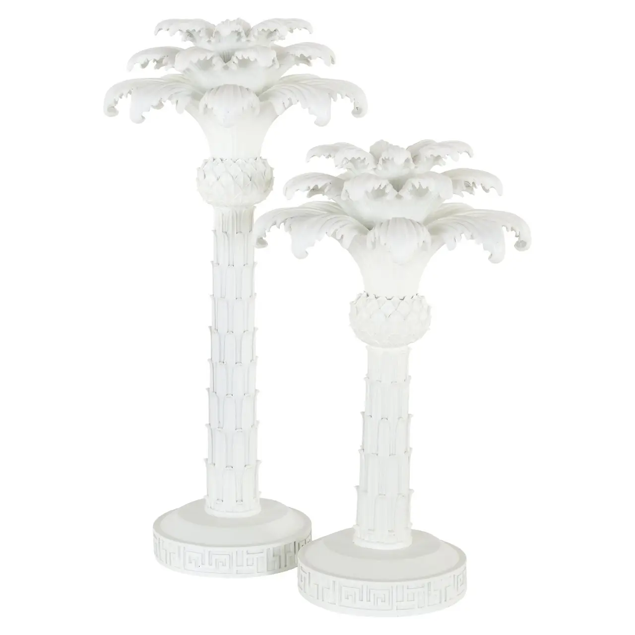 - Kandelaar Palma white small