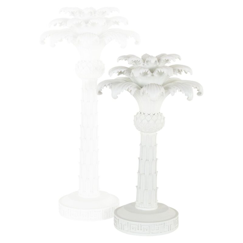 - Kandelaar Palma white small