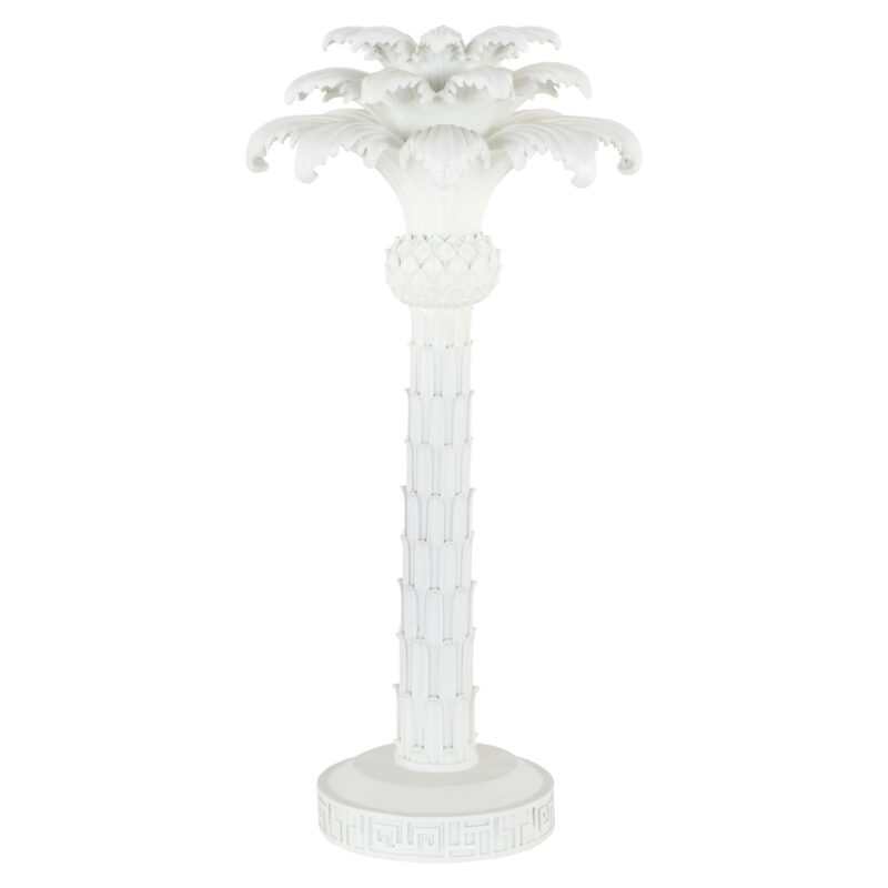 - Kandelaar Palma white large