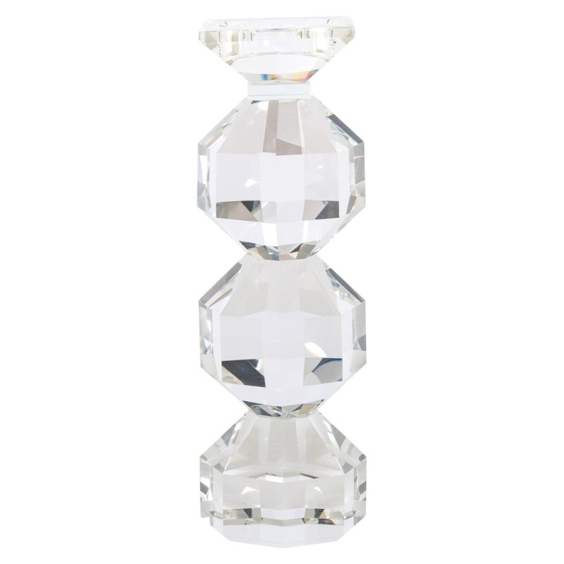 - Kandelaar Safia clear transparent small