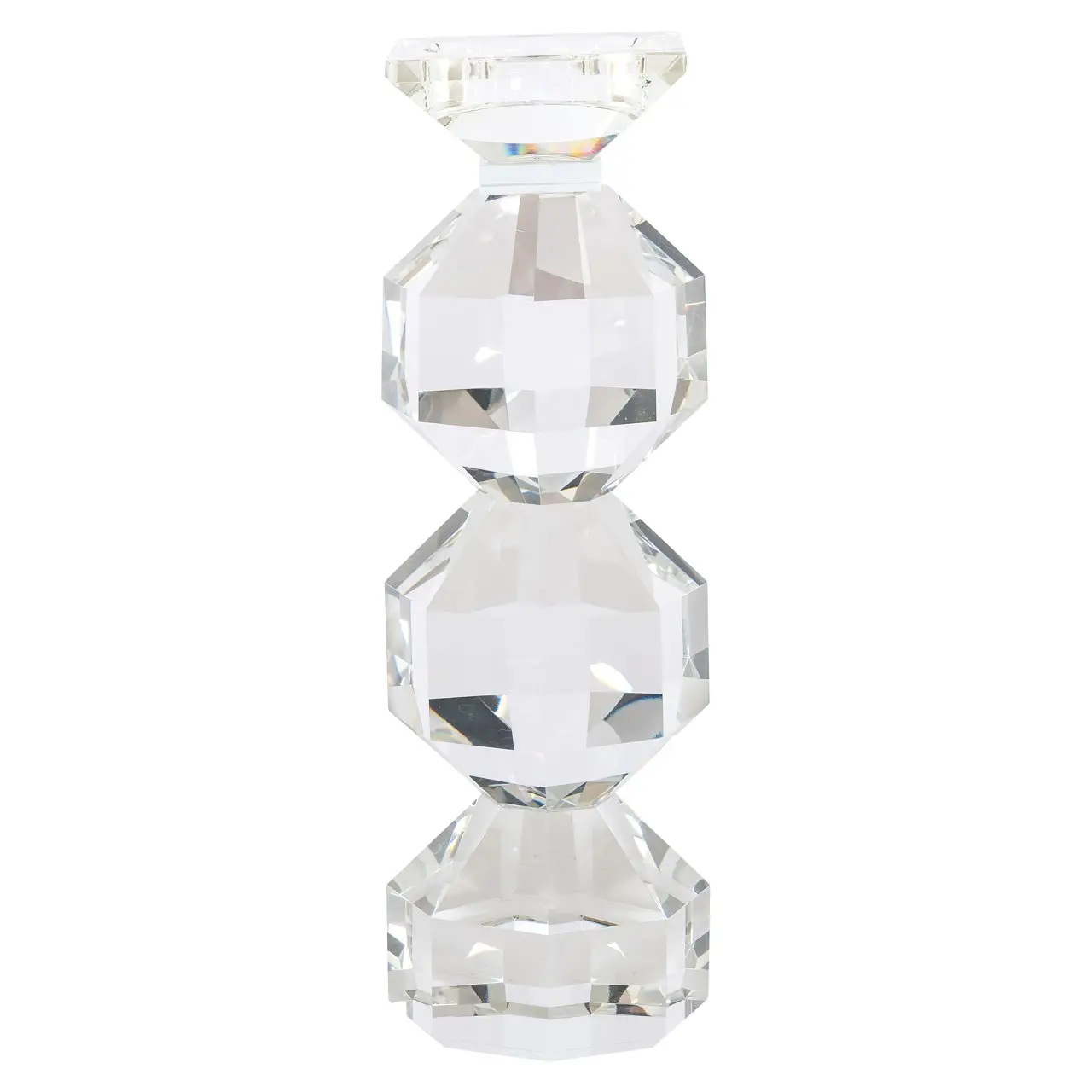 - Kandelaar Safia clear transparent small