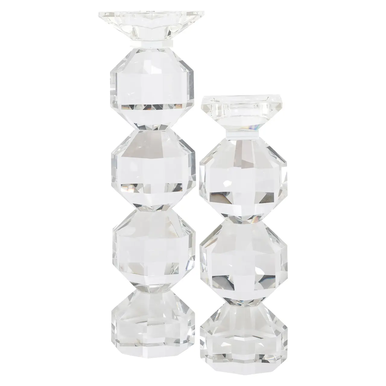 - Kandelaar Safia clear transparent small