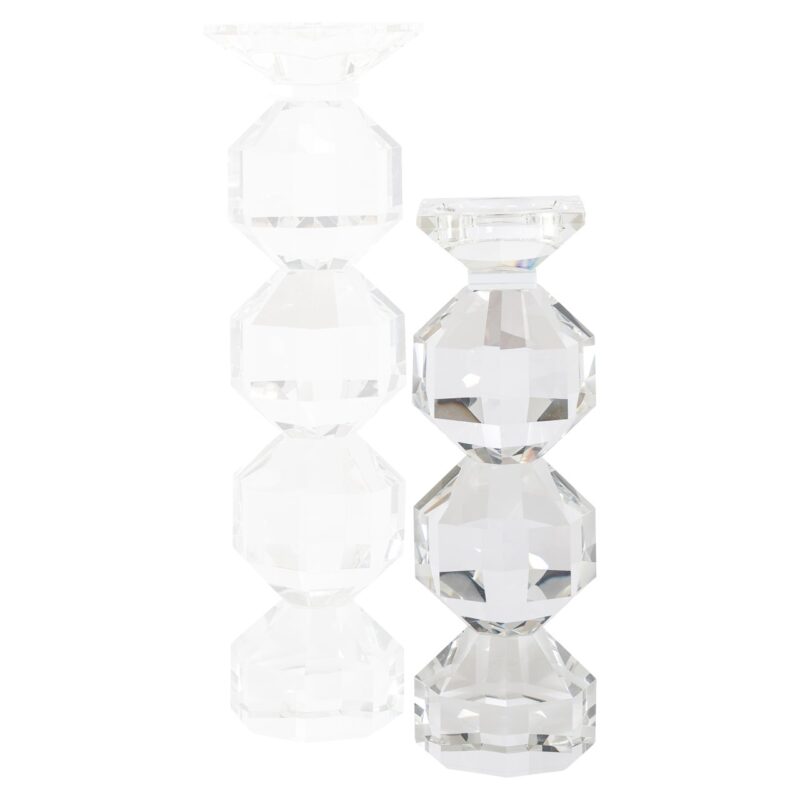 - Kandelaar Safia clear transparent small