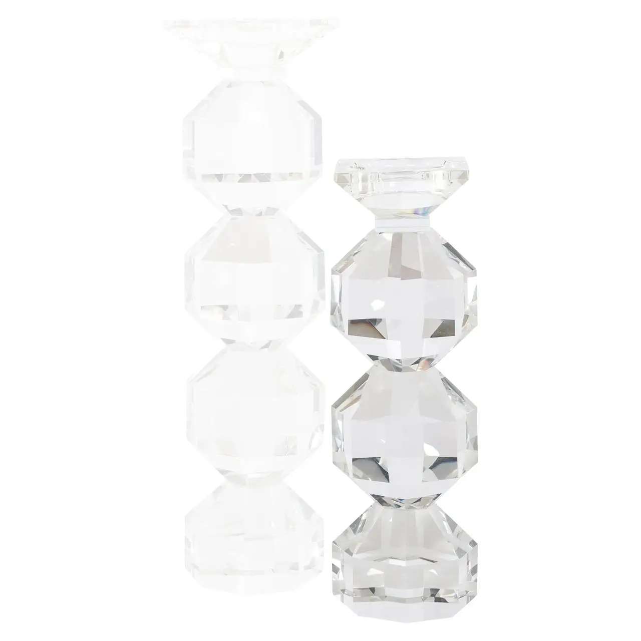 - Kandelaar Safia clear transparent small