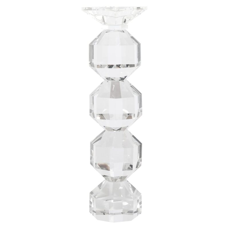 - Kandelaar Safia clear transparent large