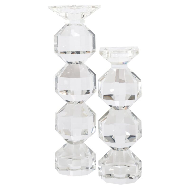 - Kandelaar Safia clear transparent large
