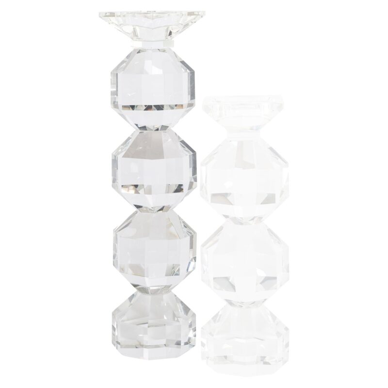 - Kandelaar Safia clear transparent large