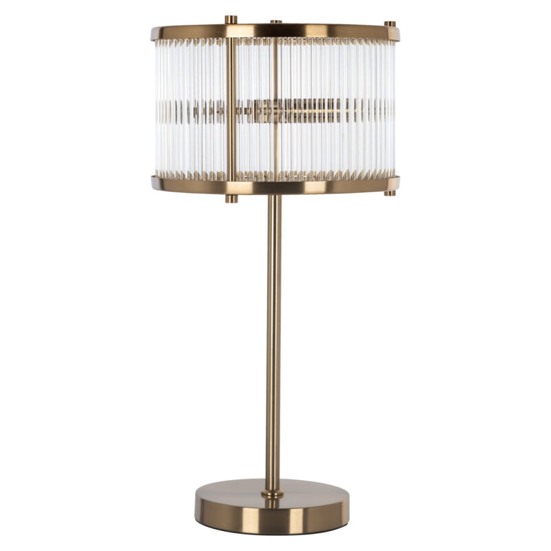 - Tafellamp Loiza brushed gold