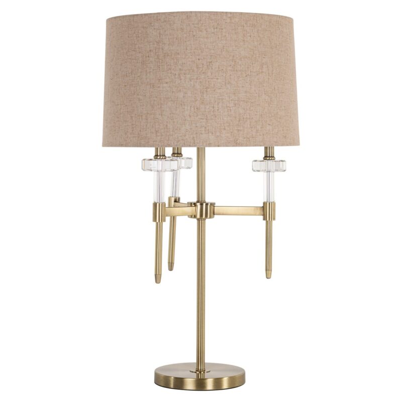 - Tafellamp Josie brushed gold