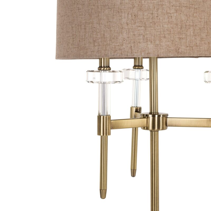 - Tafellamp Josie brushed gold