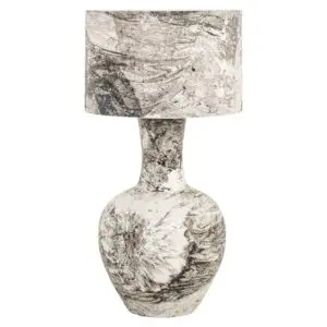 - Tafellamp Cecile black/white