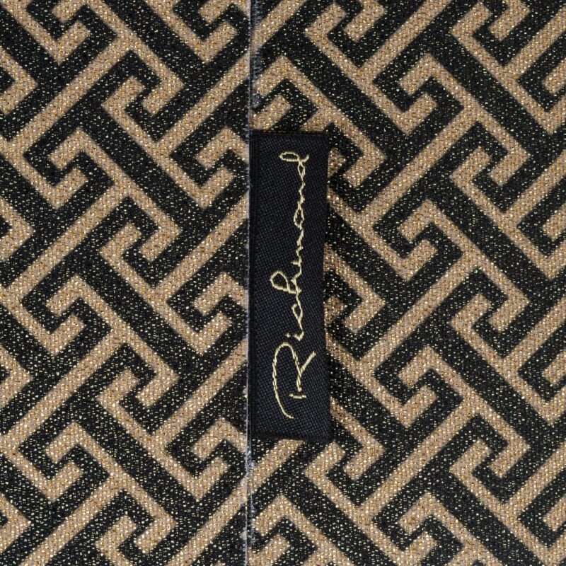 - Lampenkap Geo black rectangular