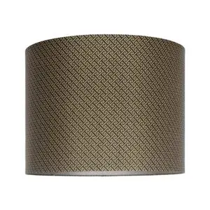- Lampenkap Geo black 50Ø
